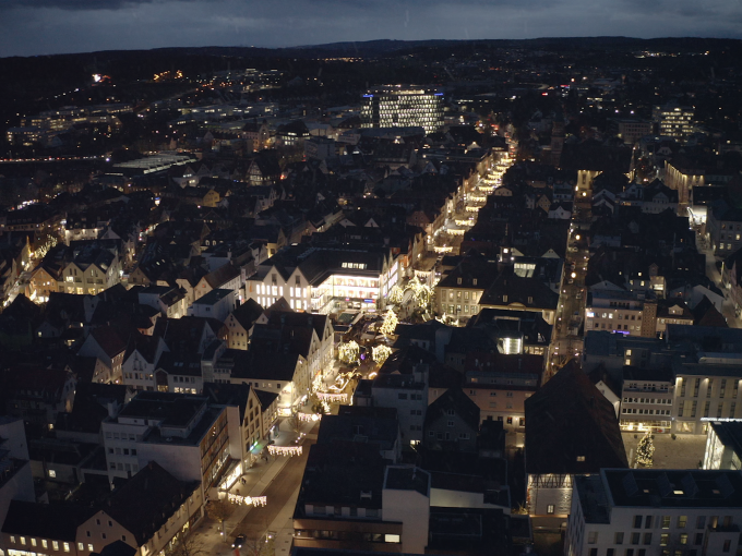 Göppingen bei Nacht