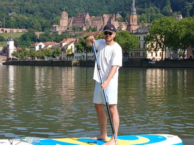 **Erlebe SUP Paddling auf dem Neckar in Heidelberg!**