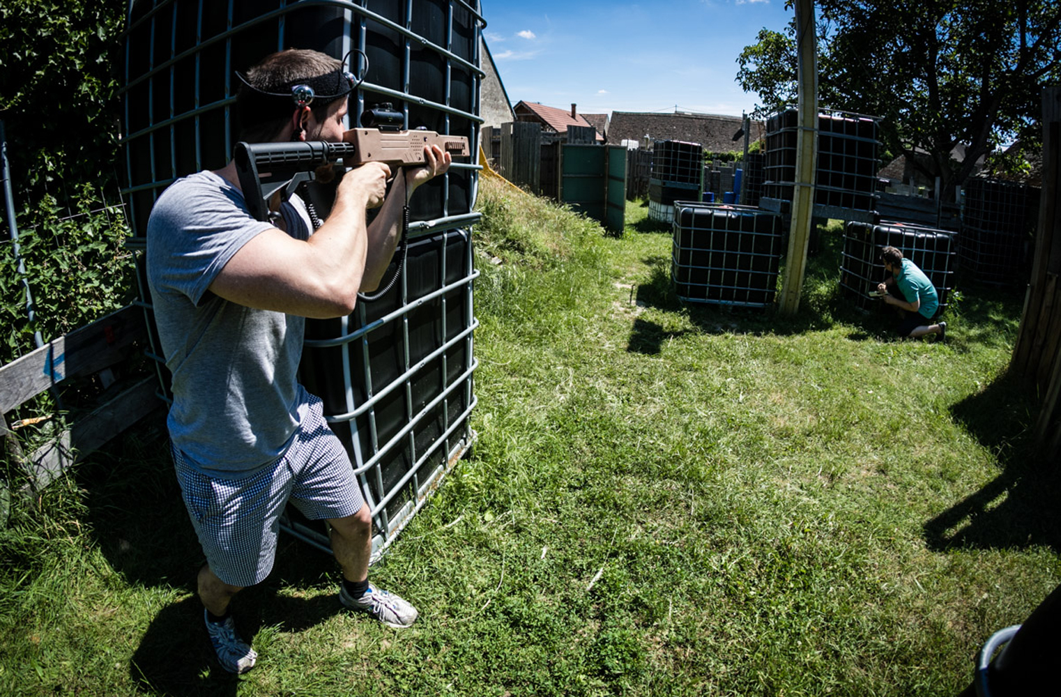 Outdoor Lasertag | Mischung aus Paintball und Lasertag 