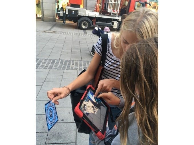 Magisches Portal - iPad Tour mit spannendem Augmented Reality Spiel für die ganze Familie. 