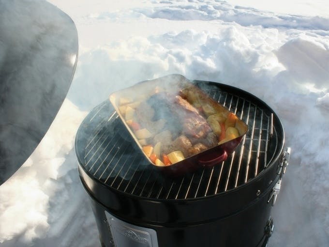 Wintergrillen: warum auf die Grillsaison warten? Feuer, Glühwein, Steak