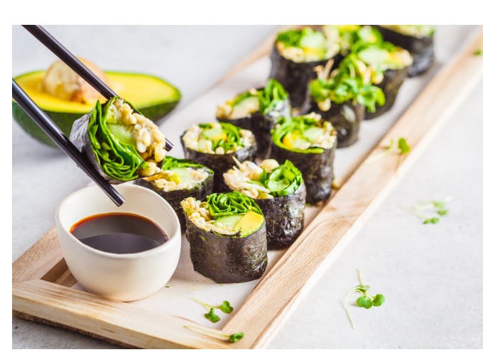Vegane Japanische Küche und Sushi