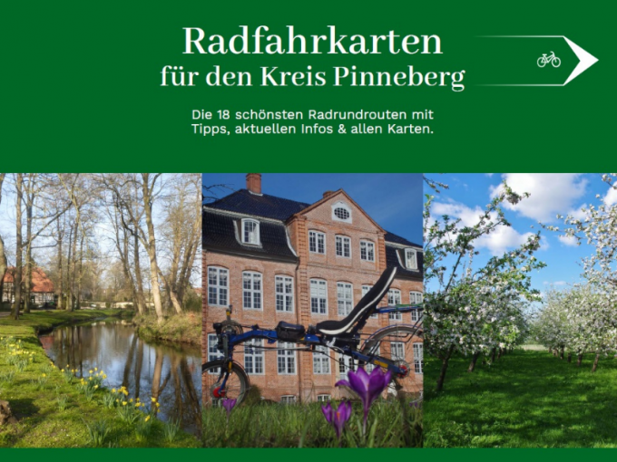 Radfahrkarten Buch 1  für Pinneberg