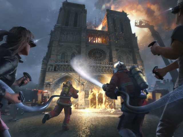 ○VR○ "Escape Notre-Dame on Fire"