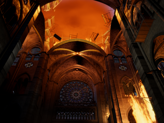 ○VR○ "Escape Notre-Dame on Fire"