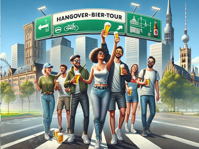 Hangover Bier Tour + inkl. 2 Bier pro Person 