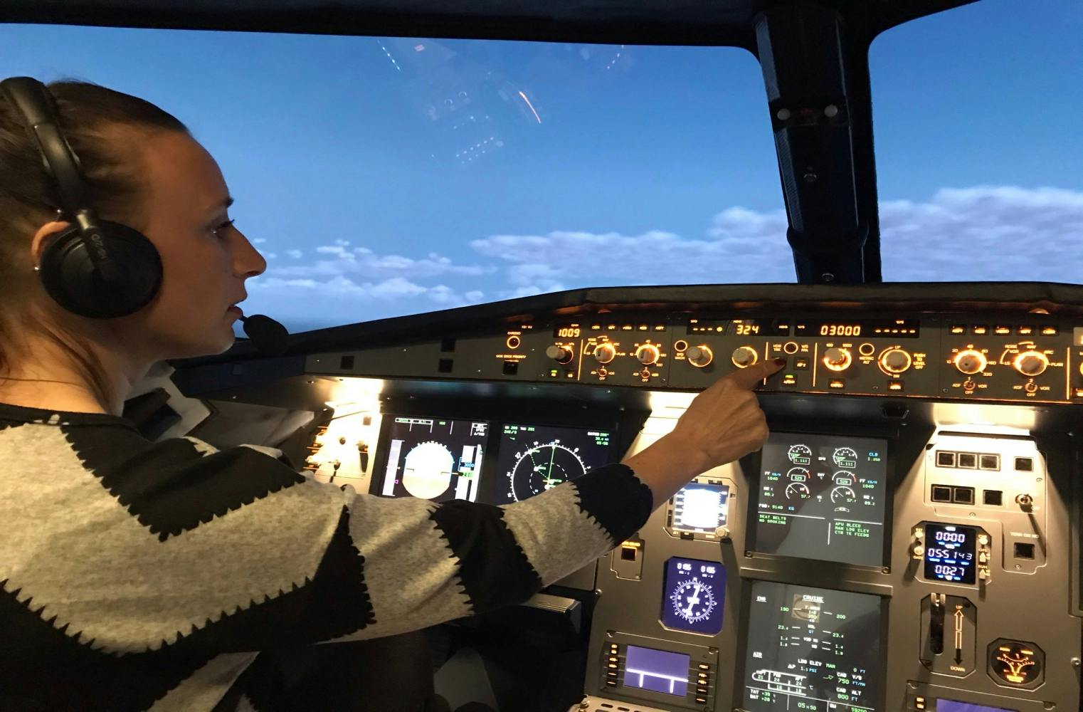 Flugsimulator | Airbus A320-233 | 90 Minuten