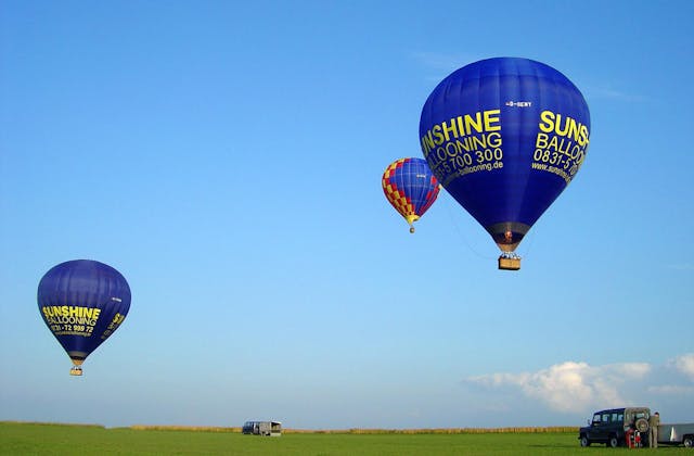 Heißluftballonflug | Vogelperspektive genießen | ca. 1,5 Std