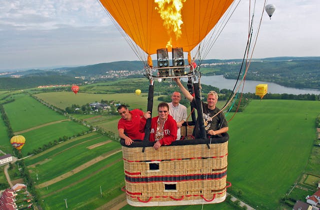 Ballonfahren über Steyr | ca. 1,5 Stunden