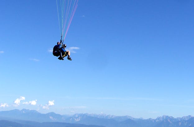 Paragliding Tandem | Salzburg aus Gleitschirm-Perspektive