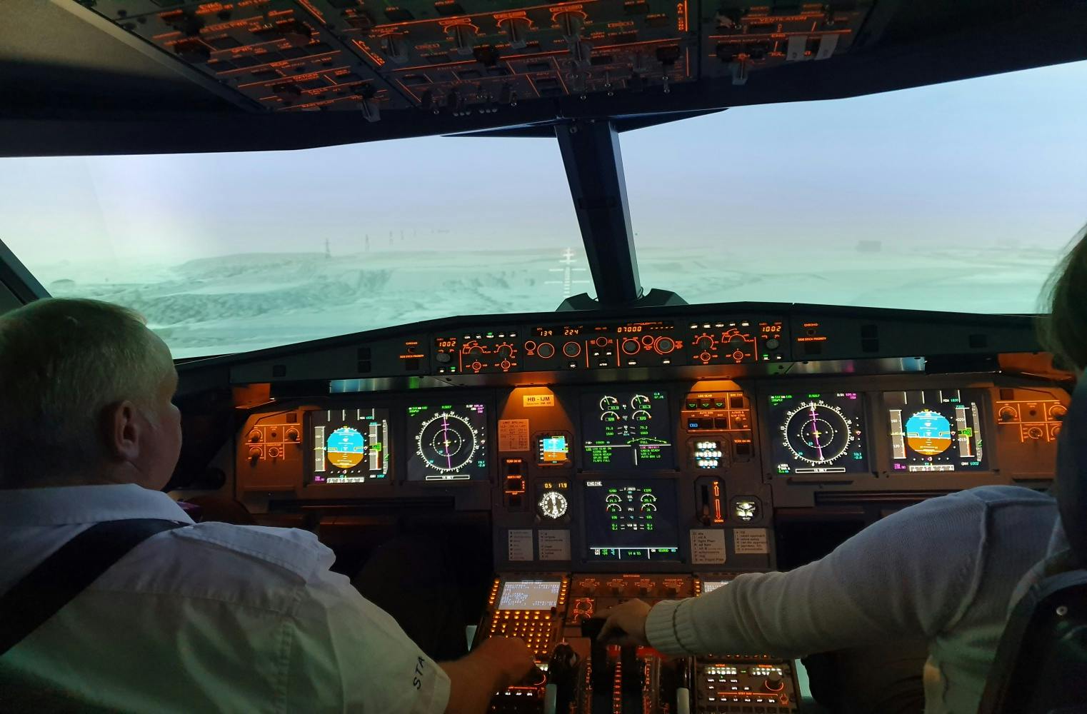 Flugsimulator Airbus A320 | 60 Minuten Pilot sein