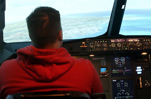 Einmal Pilot im Cockpit sein | Flight Simulator Airbus A320
