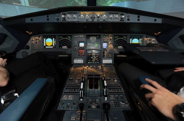 Flugsimulator Wien | im Cockpit des Airbus A320 | 