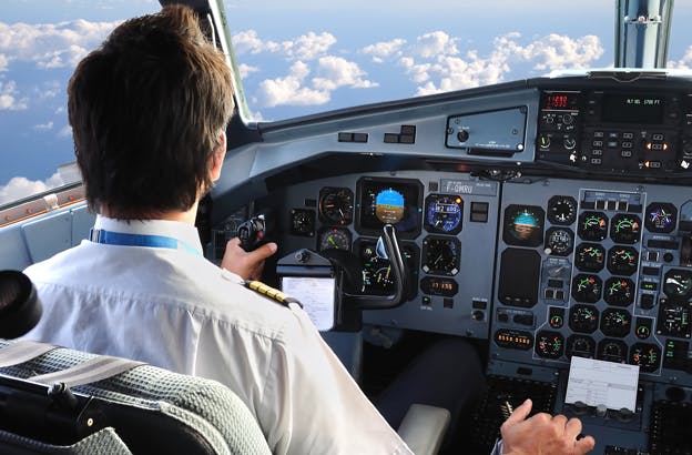 Pilot in einem Airbus A320 | Flugsimulator Hamburg 1h