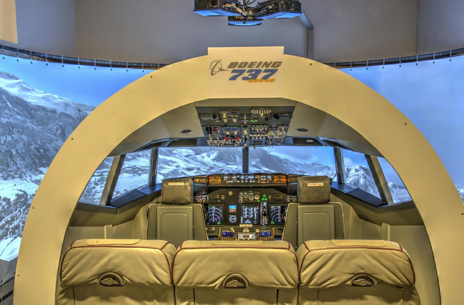 Flugsimulator Boeing |als Pilot in der 737-800