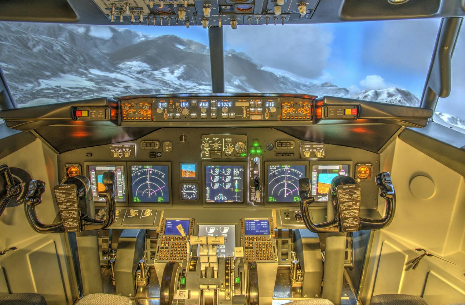 Flugsimulator Boeing |als Pilot in der 737-800