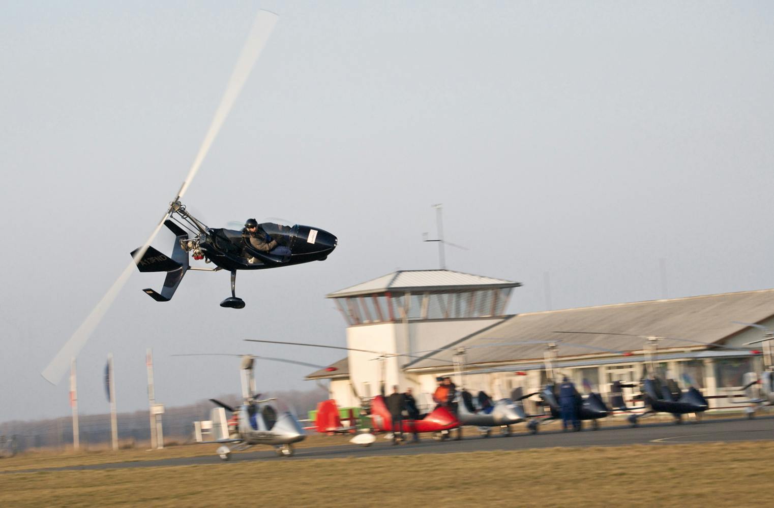 Tragschrauber selbst fliegen | Gyrocopterflug | 60 Minuten