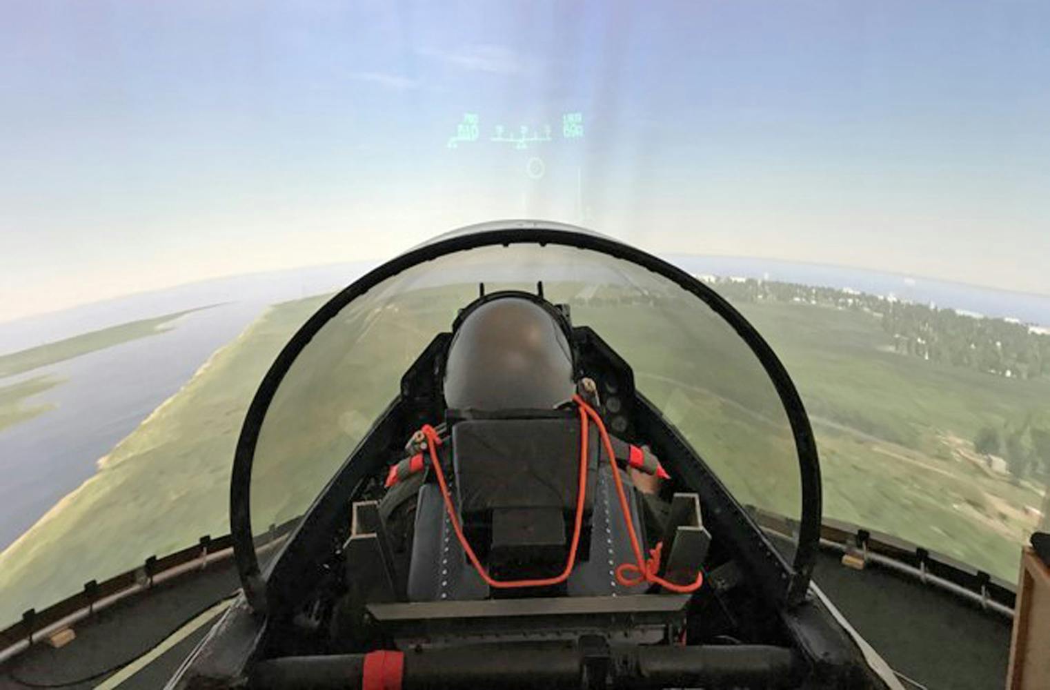 Kampfjet-Simulator | original F-16 fliegen | 1,5 Std. Action