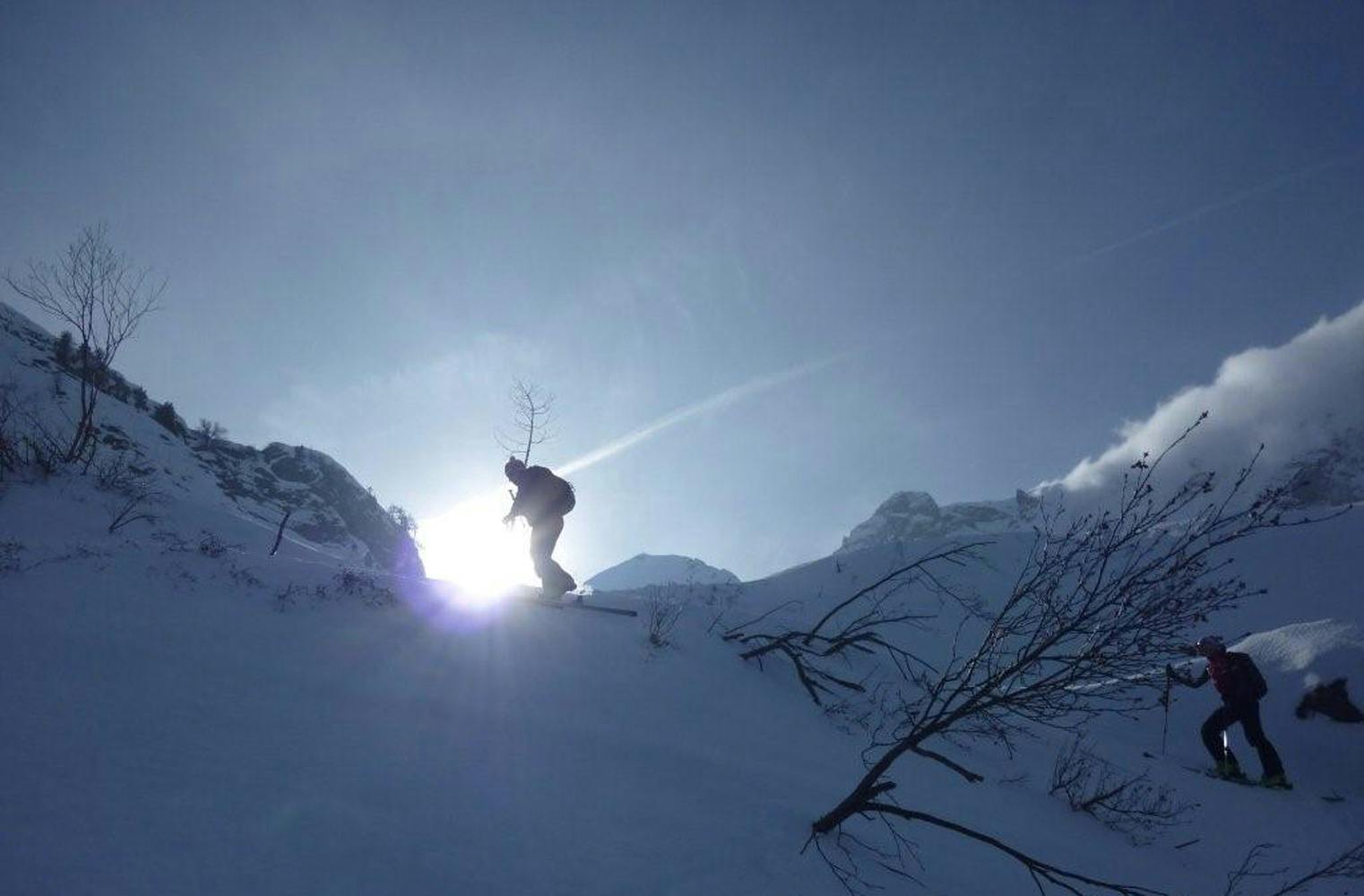 Ski-Erlebnis Touren gehen | mit Bergführer | ca 3 Stunden