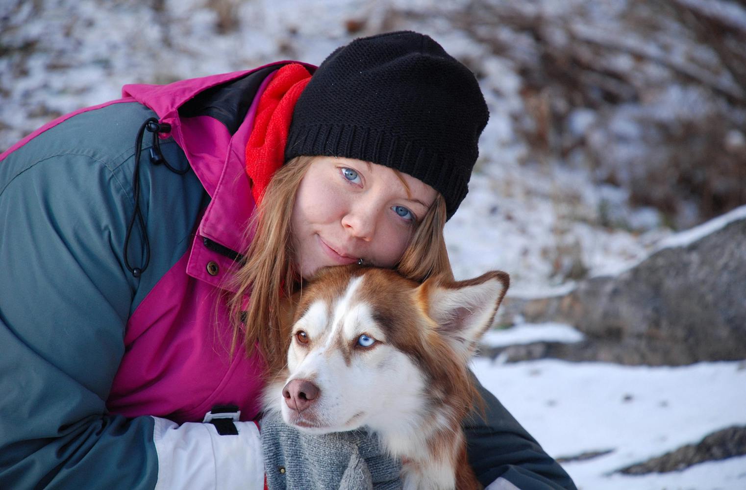 Husky Wanderung | Trekkingtour durch das Wertachtal