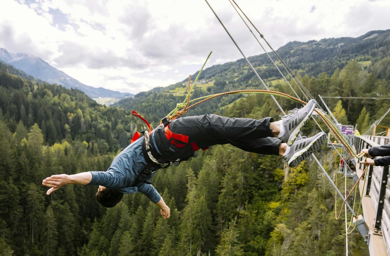 Valley Swing - Riesenschaukel und Water AREA in Tirol