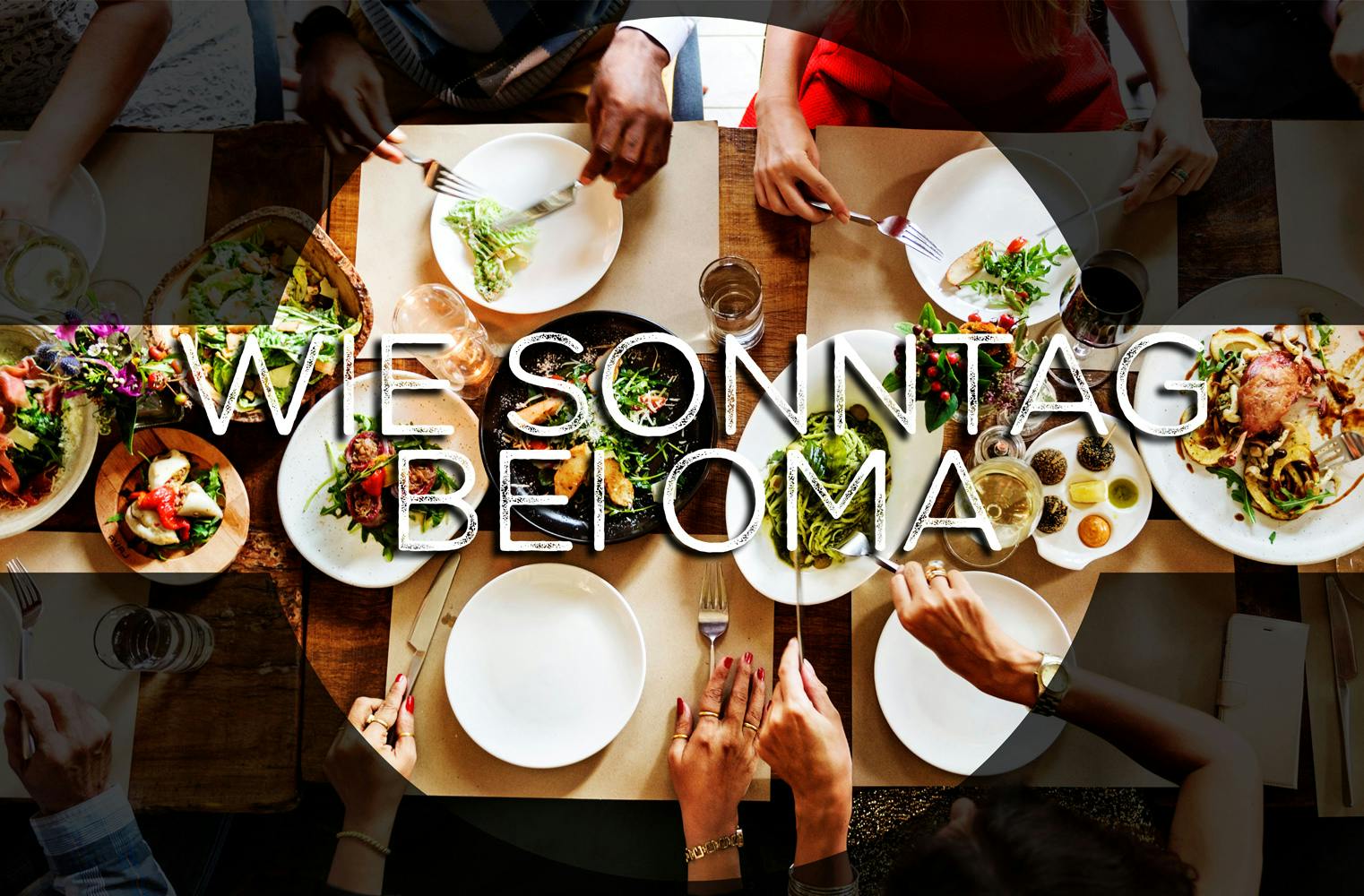 Dinner mit Freunden | gemeinsames Essen beim Themenabend