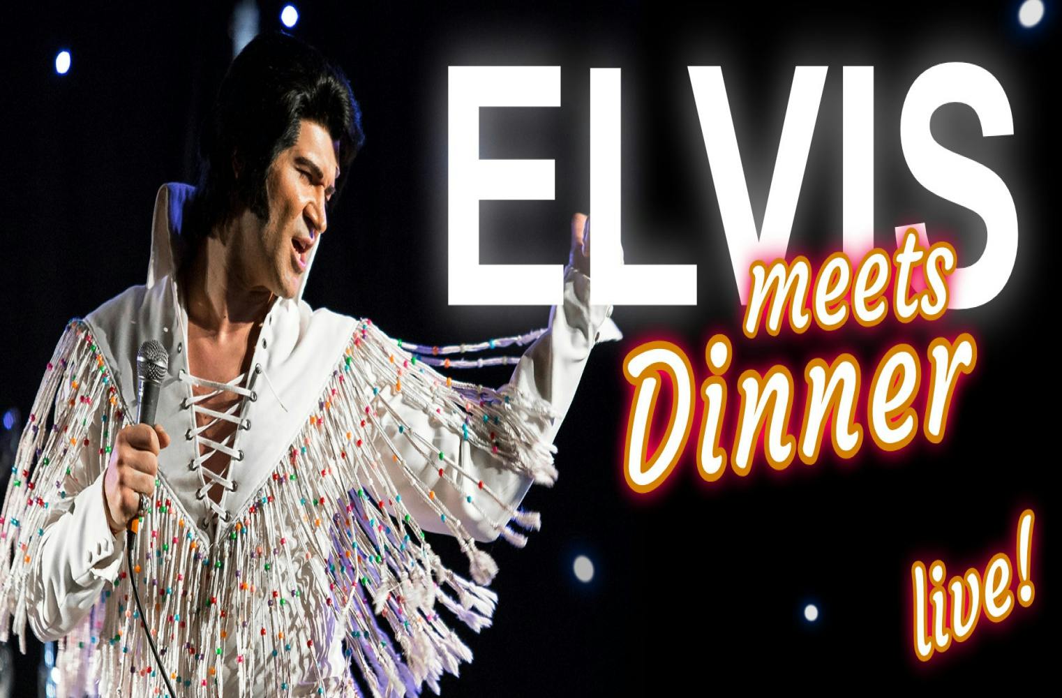 Eine Dinnershow mit dem King | Best of Elvis | 4-Gang-Menü
