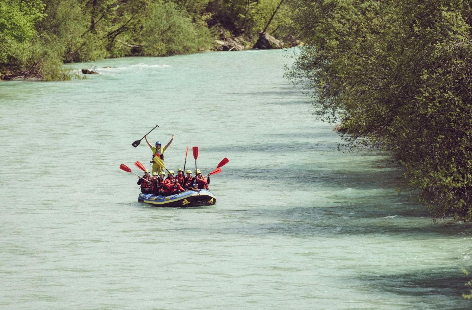 Rafting für Einsteiger auf der Isar | im leichten Wildwasser