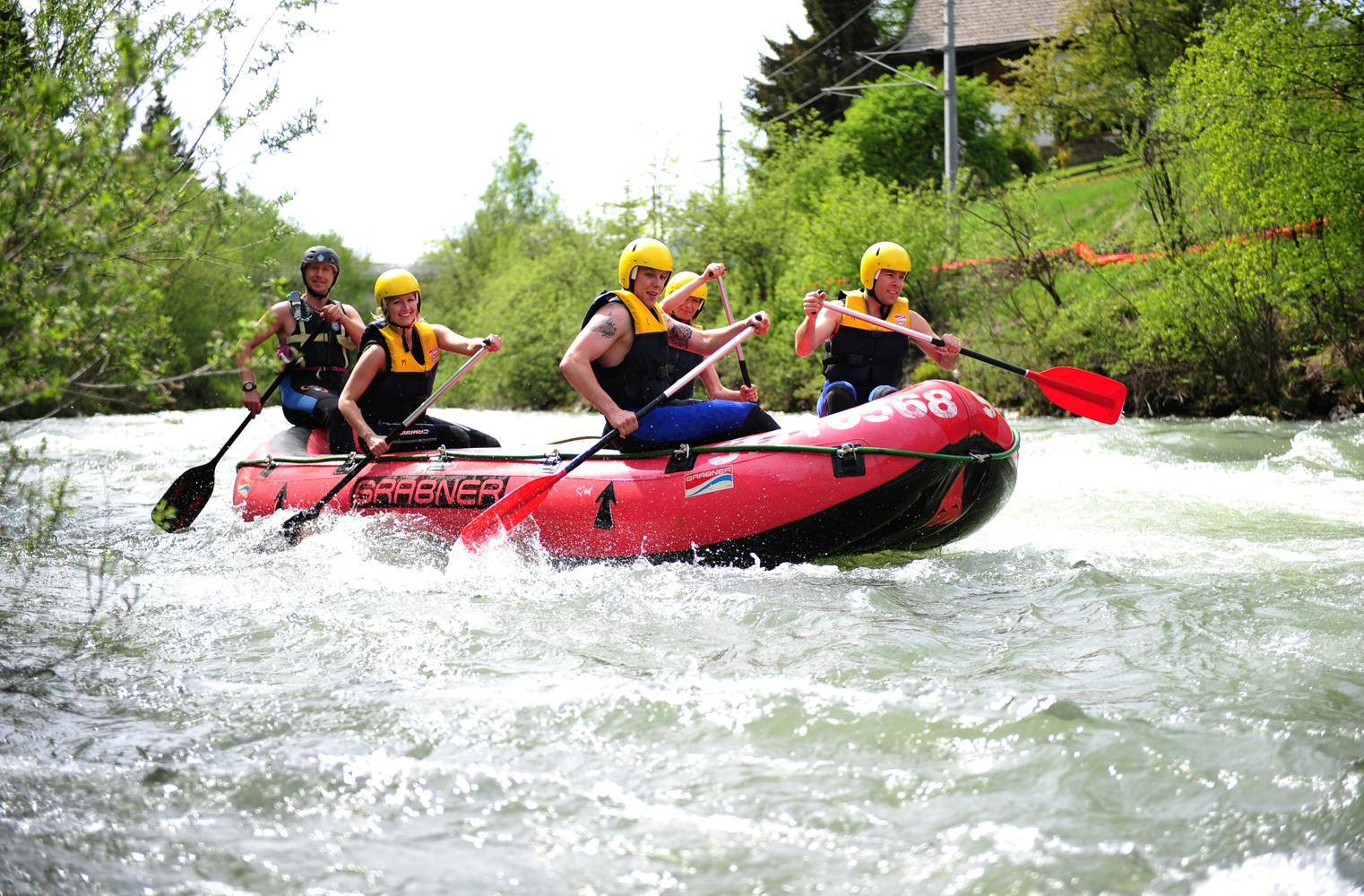 Familientour | Rafting in Schladming | Enns