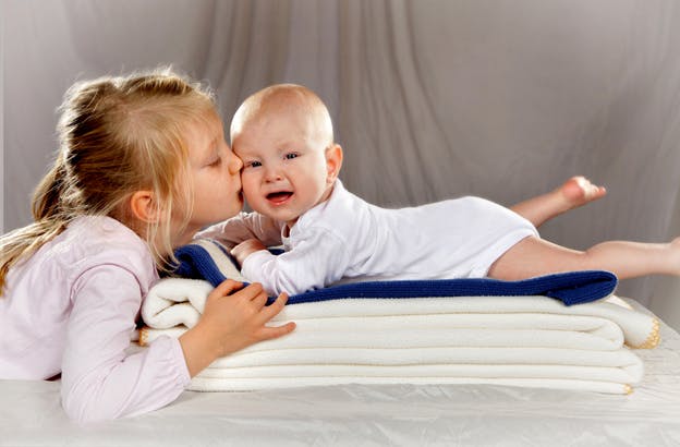 Kind & Baby Fotoshooting | mit 2 bearbeiteten Abzügen