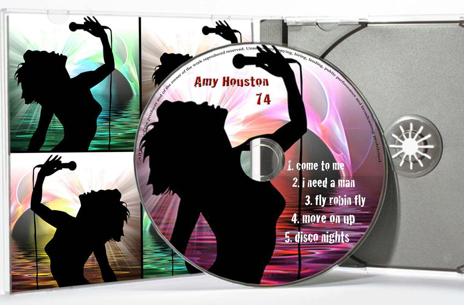 CD-Aufnahme im Tonstudio | sing deine Songs | inkl. CD-Cover